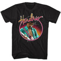 Jimi Hendrix Neon Boyfriend Tee Hoodie, Sweatshirt | CiraTrend.com