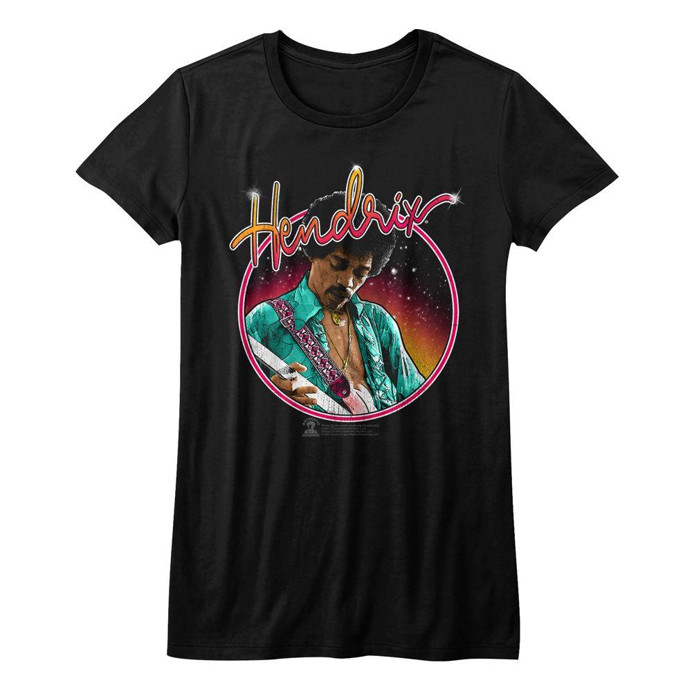 Jimi Hendrix Neon Womens T-Shirt Hoodie, Sweatshirt | CiraTrend.com