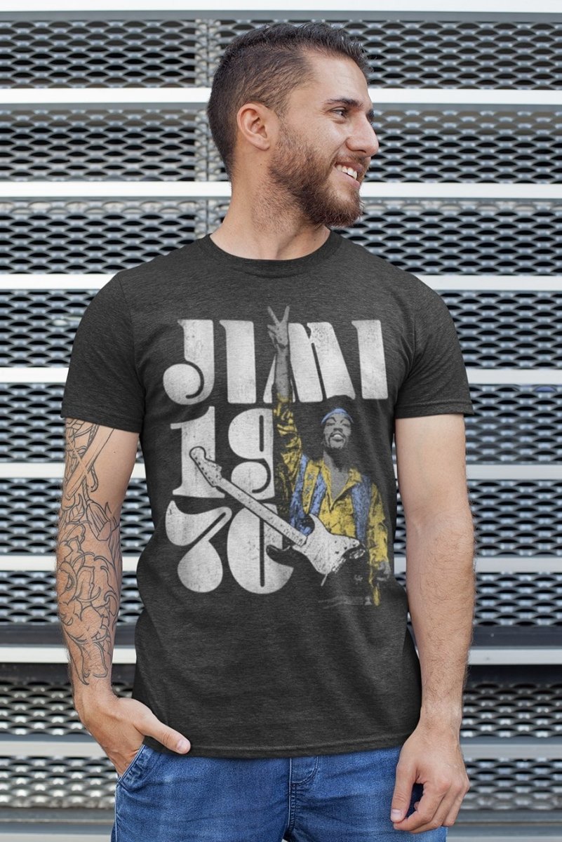 Jimi Hendrix Peace Jimi T-Shirt Hoodie, Sweatshirt | CiraTrend.com (Image 1)