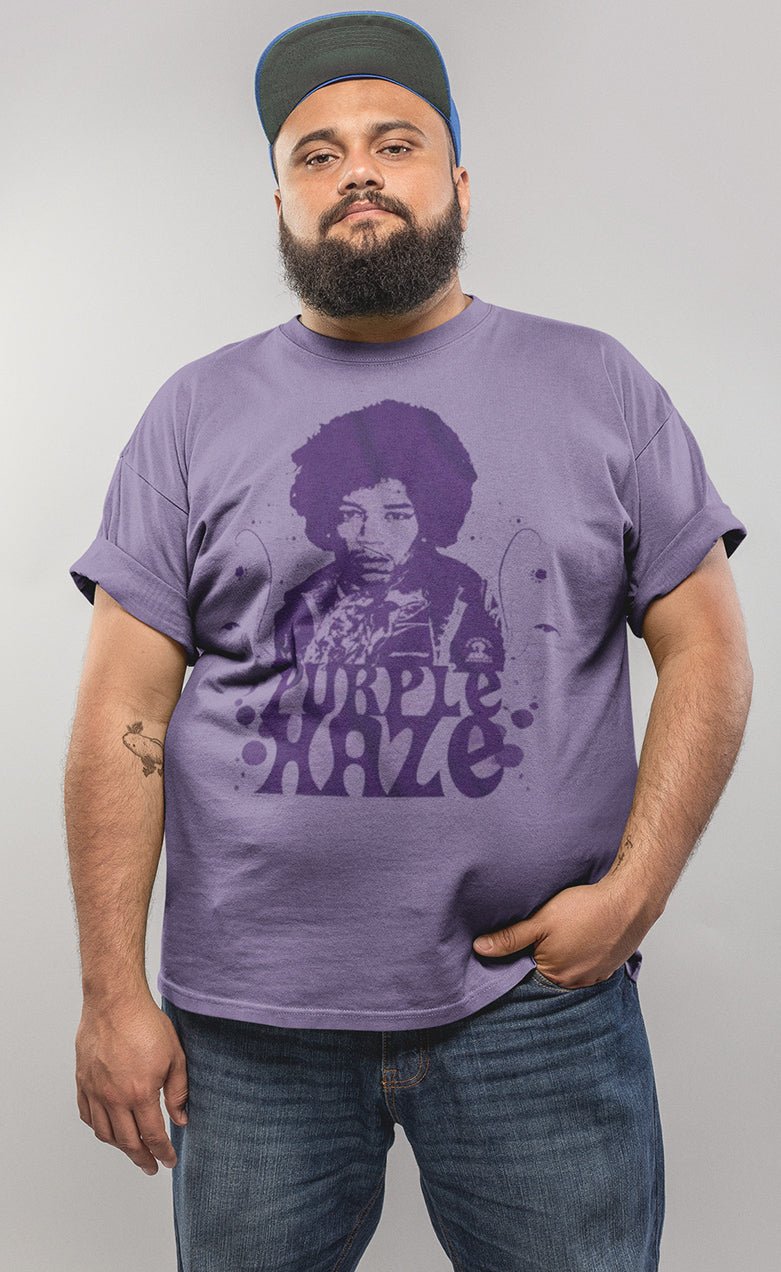 Jimi Hendrix Purple Haze Big and Tall T-Shirt Hoodie, Sweatshirt | CiraTrend.com (Image 1)