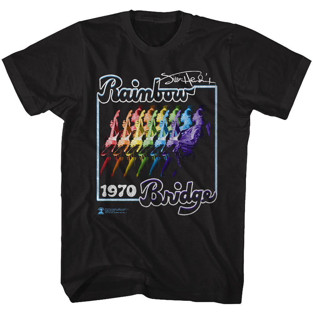 Jimi Hendrix Rainbow Bridge Boyfriend Tee Hoodie, Sweatshirt | CiraTrend.com
