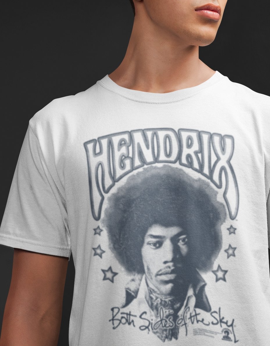 Jimi Hendrix Sides Of The Sky T-Shirt Hoodie, Sweatshirt | CiraTrend.com (Image 1)