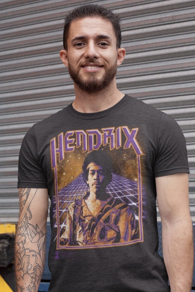 Jimi Hendrix Spaceman Jimi T-Shirt Hoodie, Sweatshirt | CiraTrend.com (Image 1)
