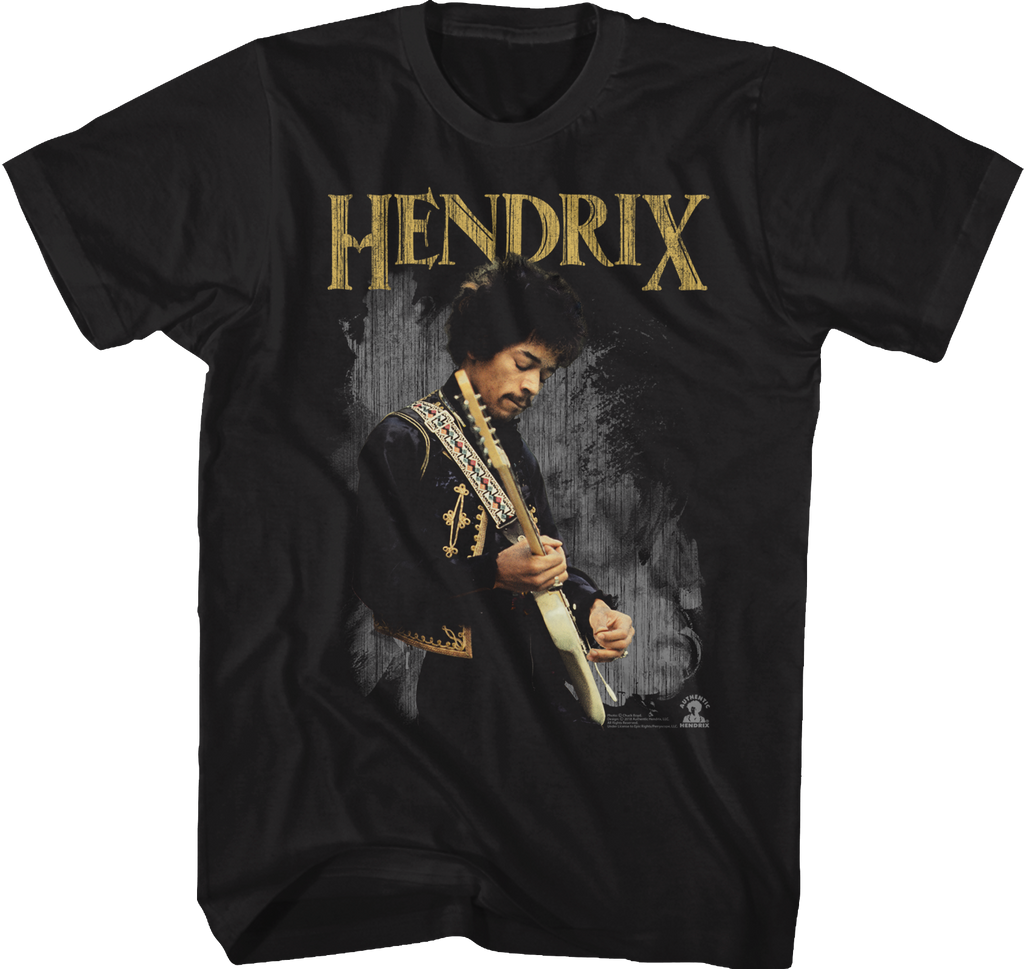 Concert Photo Jimi Hendrix T-Shirt Hoodie, Sweatshirt | CiraTrend.com (Image 1)