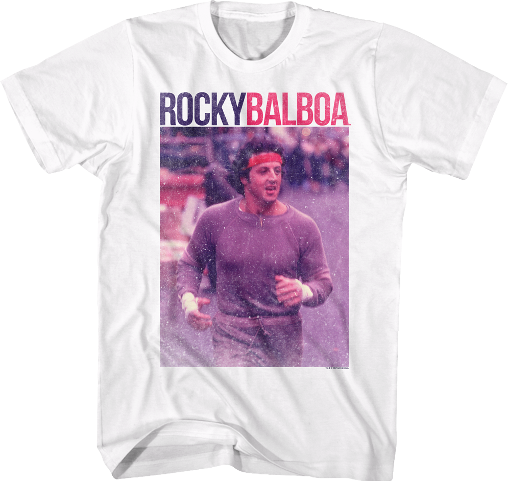 Jogging Rocky Balboa T-Shirt Hoodie, Sweatshirt | CiraTrend.com (Image 1)