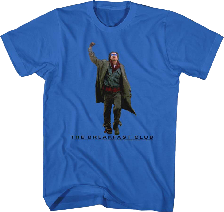 John Bender Fist Pump Breakfast Club T-Shirt Hoodie, Sweatshirt | CiraTrend.com (Image 1)