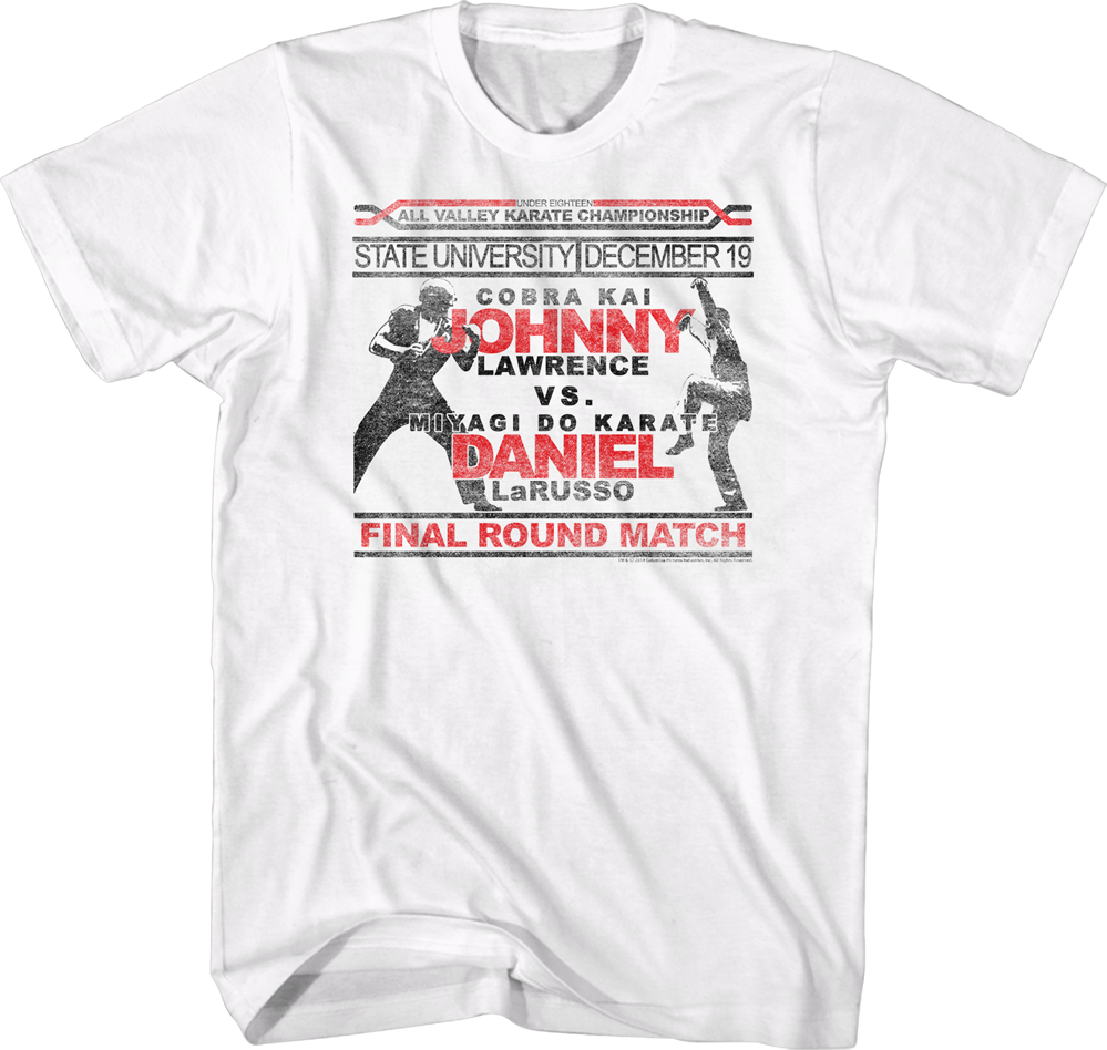 Johnny Vs Daniel Karate Kid T-Shirts, Hoodie, Sweatshirt