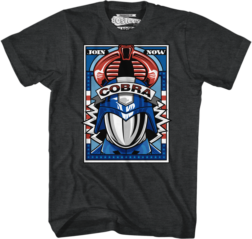 Join Now Cobra The Enemy GI Joe T-Shirt Hoodie, Sweatshirt | CiraTrend.com (Image 1)