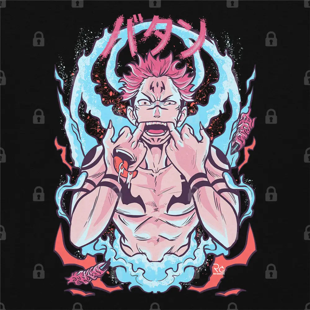 Jujutsu fighter Sukuna T-Shirt Hoodie, Sweatshirt | CiraTrend.com (Image 1)