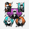 Jujutsu Sorcerers Graffiti T-Shirt Hoodie, Sweatshirt | CiraTrend.com (Image 1)