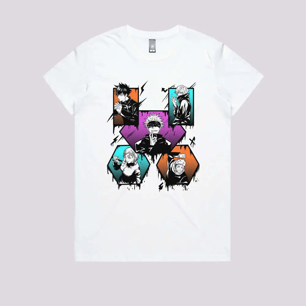 Jujutsu Sorcerers Graffiti T-Shirt Hoodie, Sweatshirt | CiraTrend.com (Image 3)