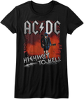 Ladies Angus Young Highway To Hell ACDC Shirt Hoodie, Sweatshirt | CiraTrend.com (Image 1)