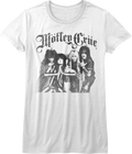 Ladies Black and White Motley Crue Shirt Hoodie, Sweatshirt | CiraTrend.com (Image 1)