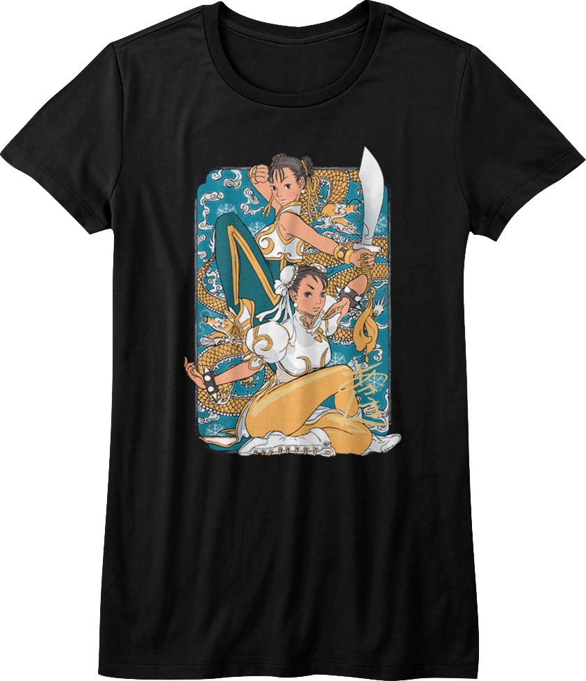 Ladies Chun-Li Street Fighter Shirt Hoodie, Sweatshirt | CiraTrend.com (Image 1)