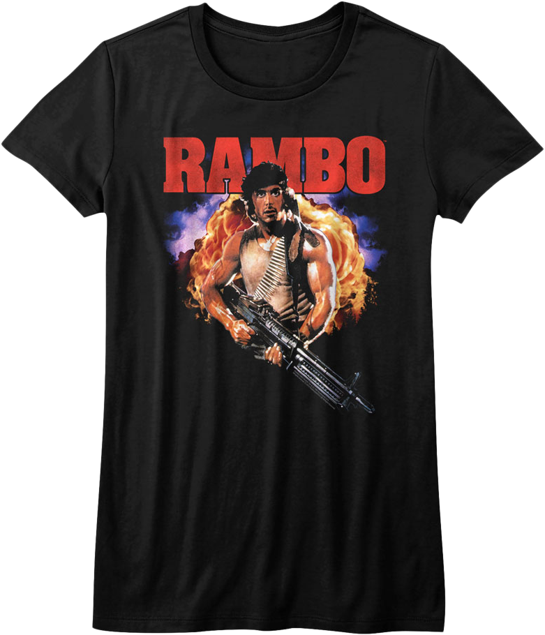Ladies Fireball Rambo Shirt Hoodie, Sweatshirt | CiraTrend.com (Image 1)