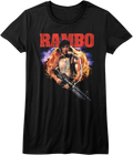 Ladies Fireball Rambo Shirt Hoodie, Sweatshirt | CiraTrend.com (Image 1)
