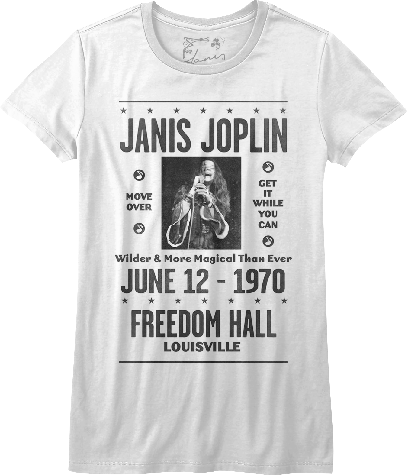 Ladies Freedom Hall Janis Joplin Shirt Hoodie, Sweatshirt | CiraTrend.com (Image 1)