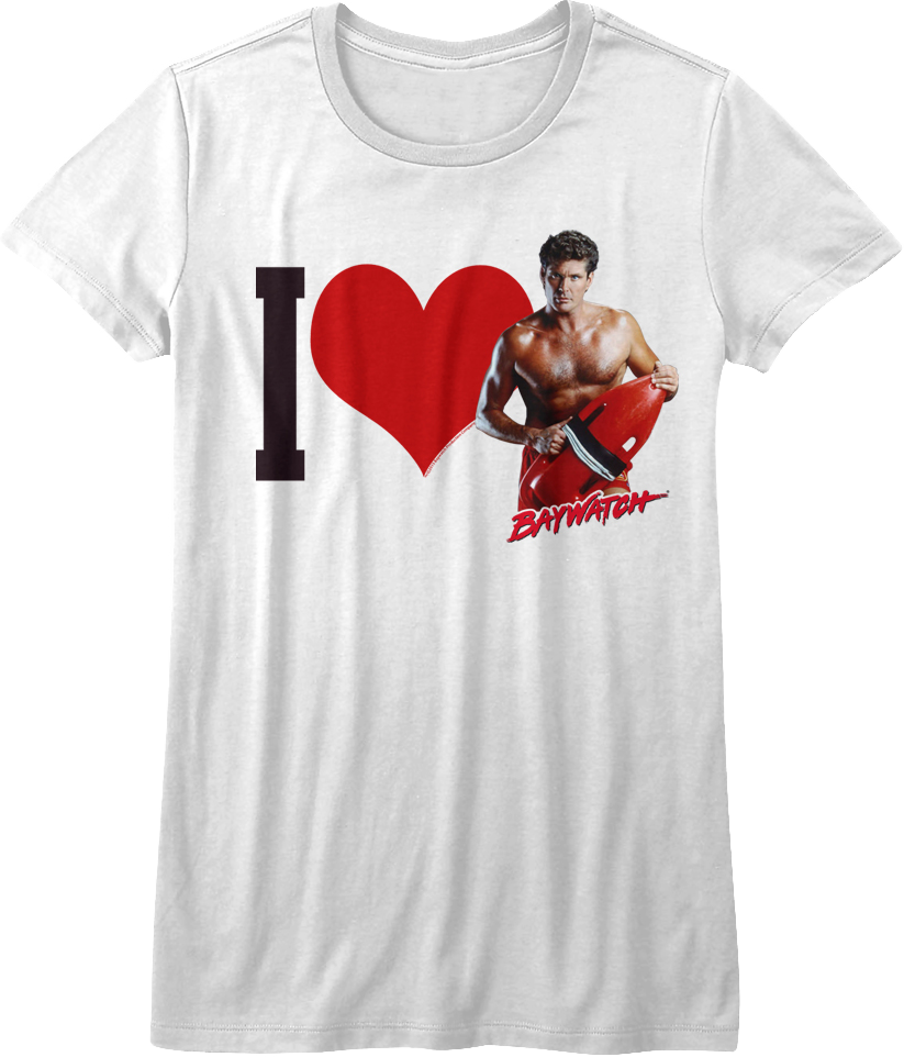 Ladies I Love Mitch Baywatch Shirt Hoodie, Sweatshirt | CiraTrend.com (Image 1)