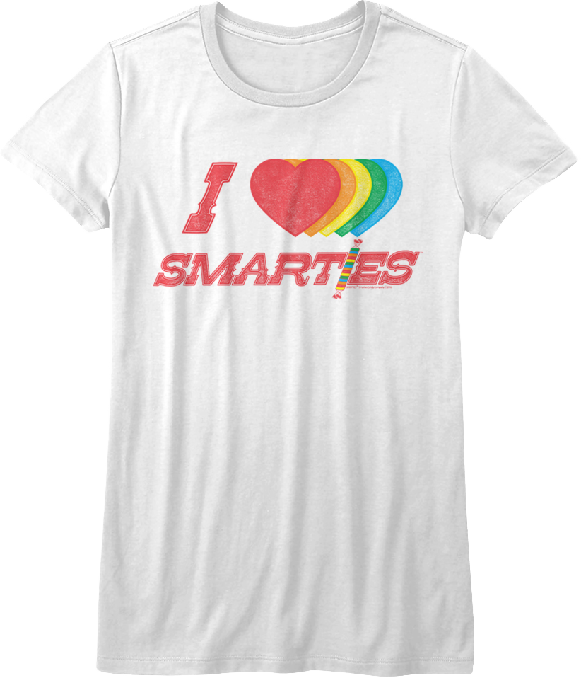 Ladies I Love Smarties Shirt Hoodie, Sweatshirt | CiraTrend.com (Image 1)