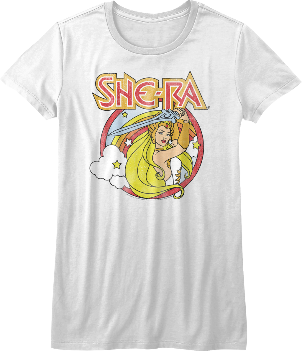 Ladies Retro She-Ra Shirt Hoodie, Sweatshirt | CiraTrend.com (Image 1)