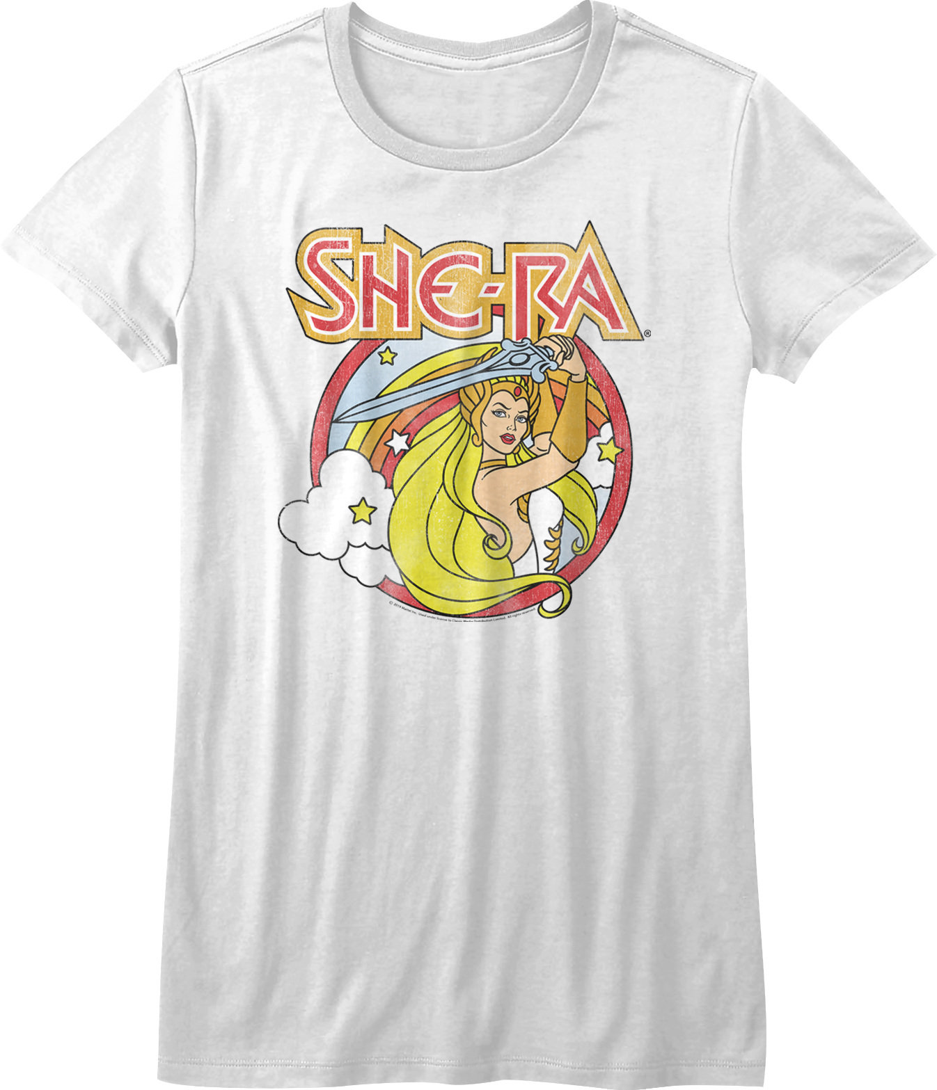 Ladies Retro She-Ra Shirt Hoodie, Sweatshirt | CiraTrend.com (Image 1)