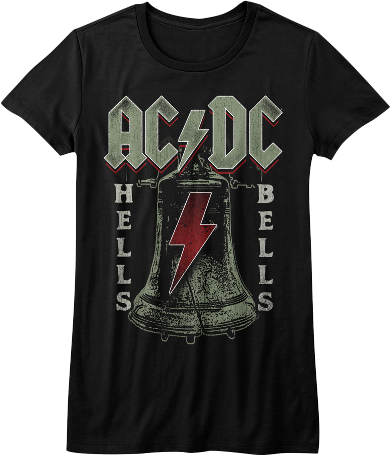 Ladies Ringin' Hells Bells ACDC Shirt Hoodie, Sweatshirt | CiraTrend.com (Image 1)