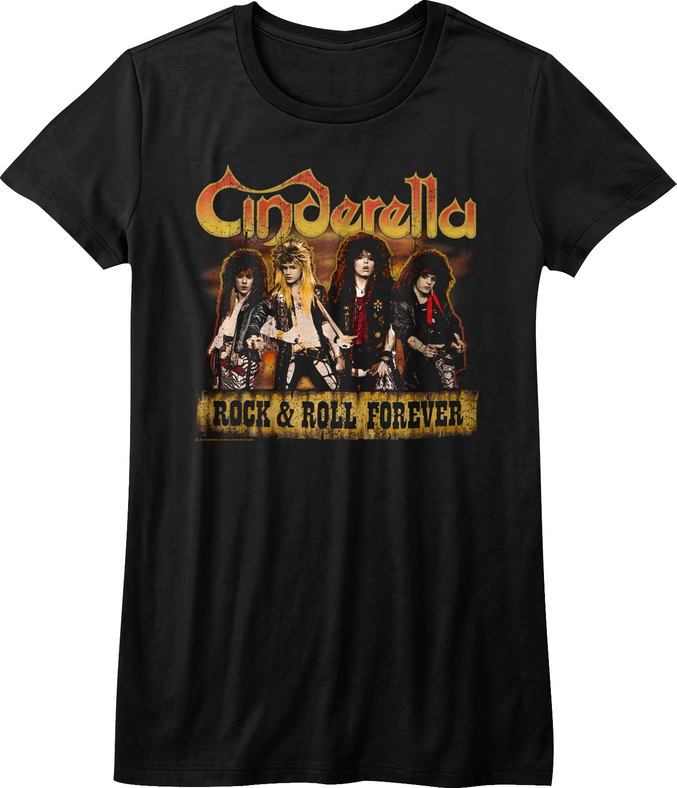 Ladies Rock and Roll Forever Cinderella Shirt Style001 Hoodie, Sweatshirt | CiraTrend.com (Image 1)