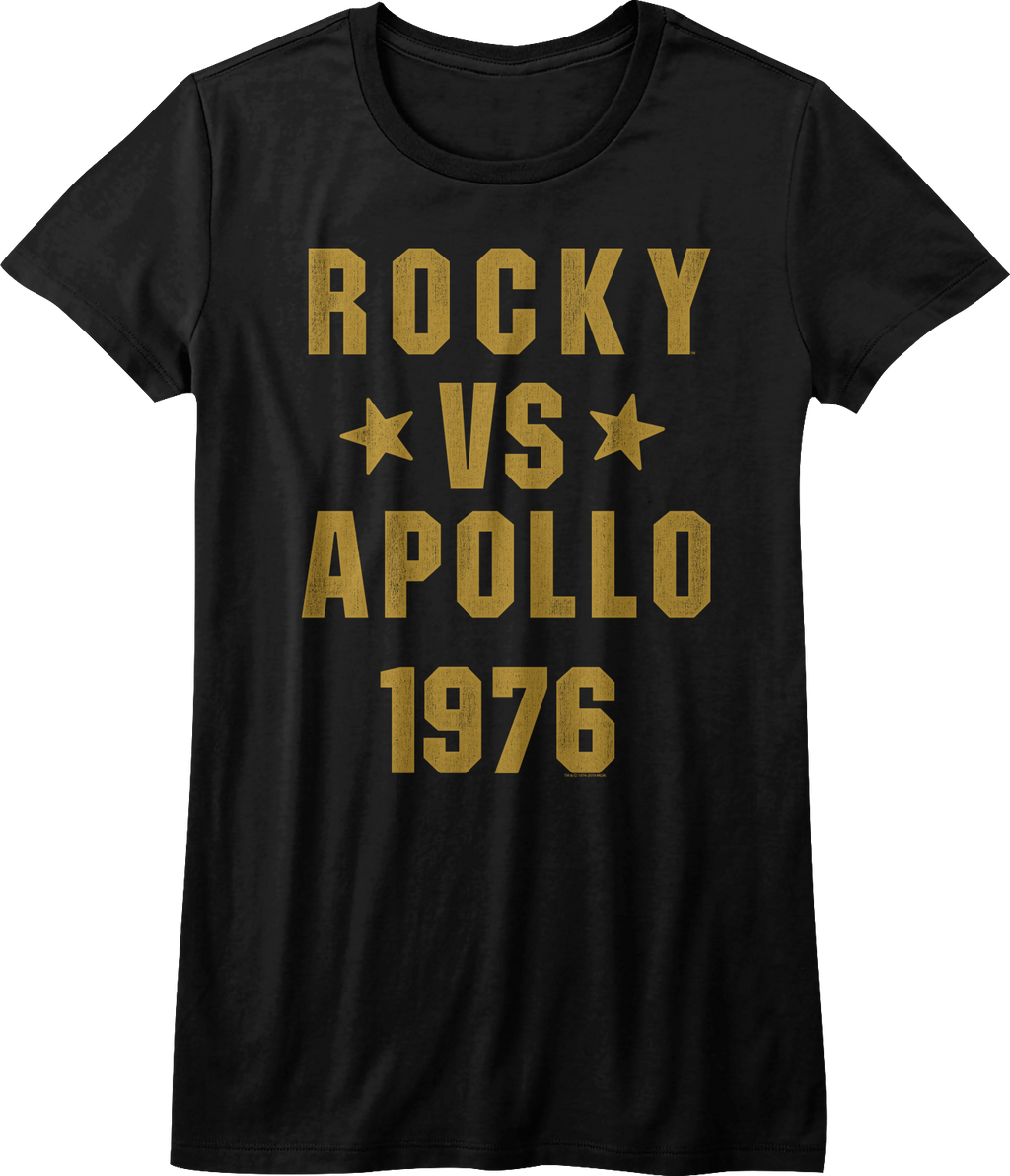Ladies Rocky vs Apollo 1976 Rocky Shirt Hoodie, Sweatshirt | CiraTrend.com (Image 1)