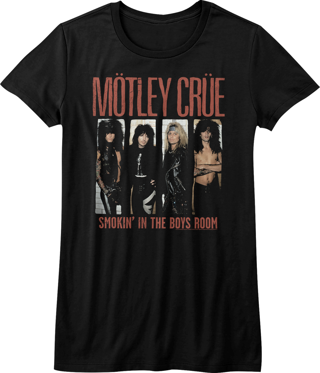 Ladies Smokin' In The Boys Room Motley Crue Shirt Hoodie, Sweatshirt | CiraTrend.com (Image 1)