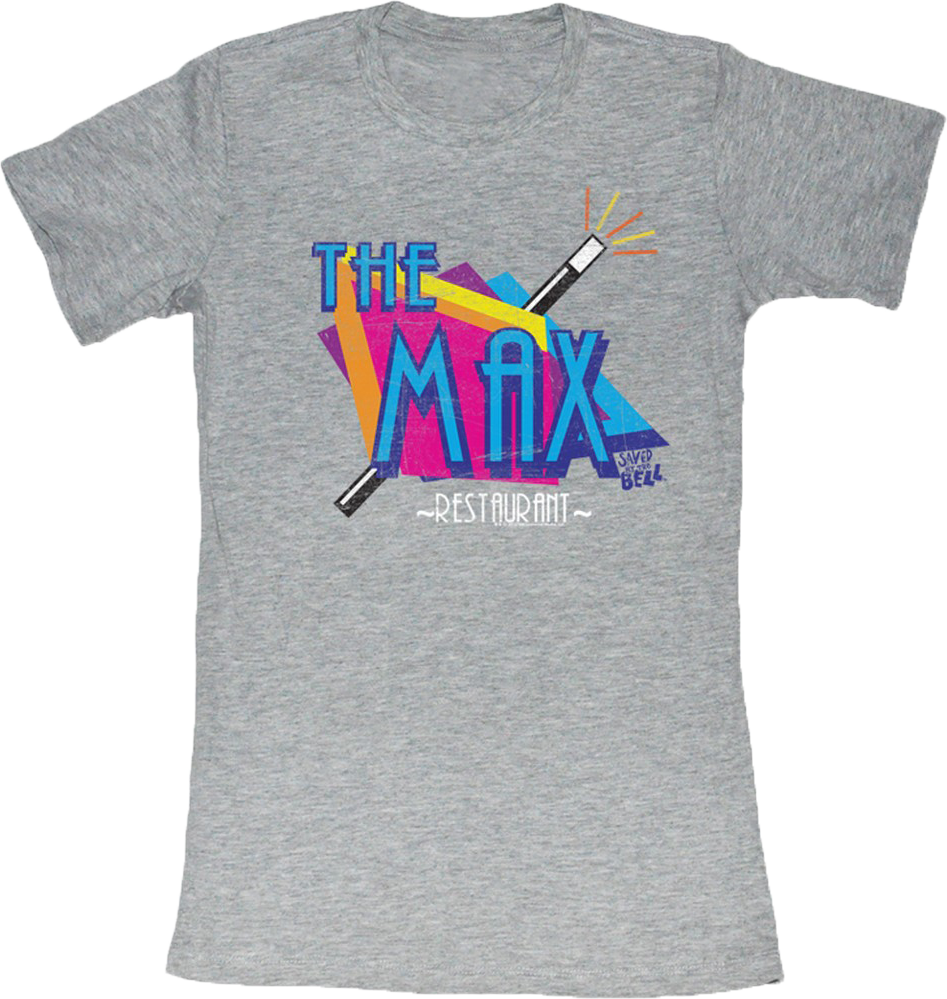 Womens The Max Saved By The Bell Shirt Hoodie, Sweatshirt | CiraTrend.com (Image 1)