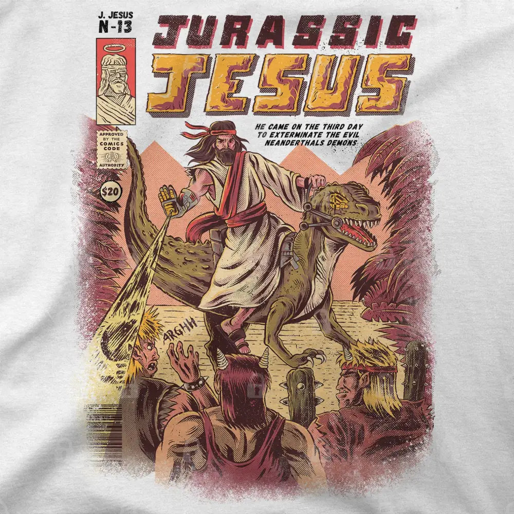 Jurassic Jesus T-Shirt Hoodie, Sweatshirt | CiraTrend.com (Image 1)