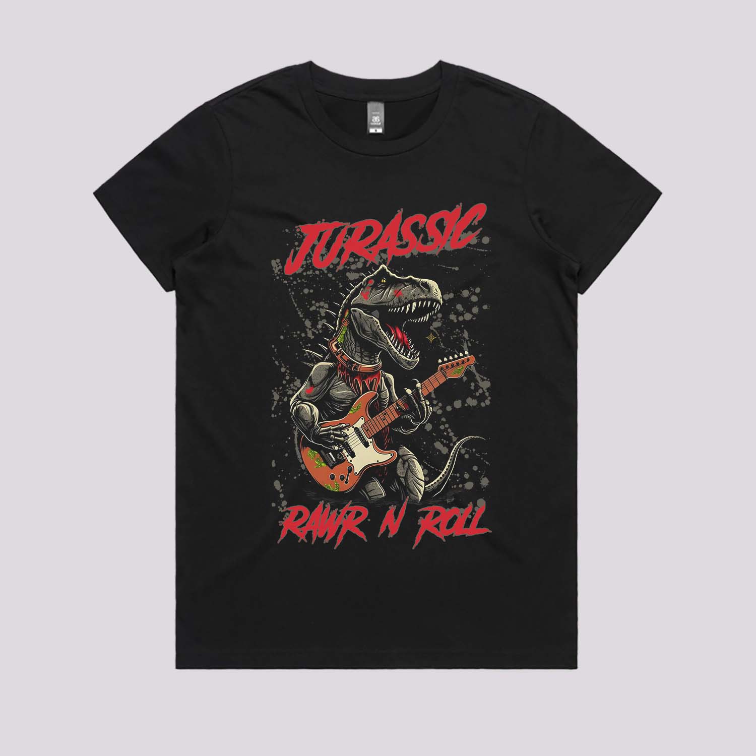 Jurassic Rawr and Roll T-Shirt Hoodie, Sweatshirt | CiraTrend.com (Image 3)