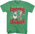Just A Couple Of Christmas Eediots Ren And Stimpy T-Shirt Hoodie, Sweatshirt | CiraTrend.com (Image 1)