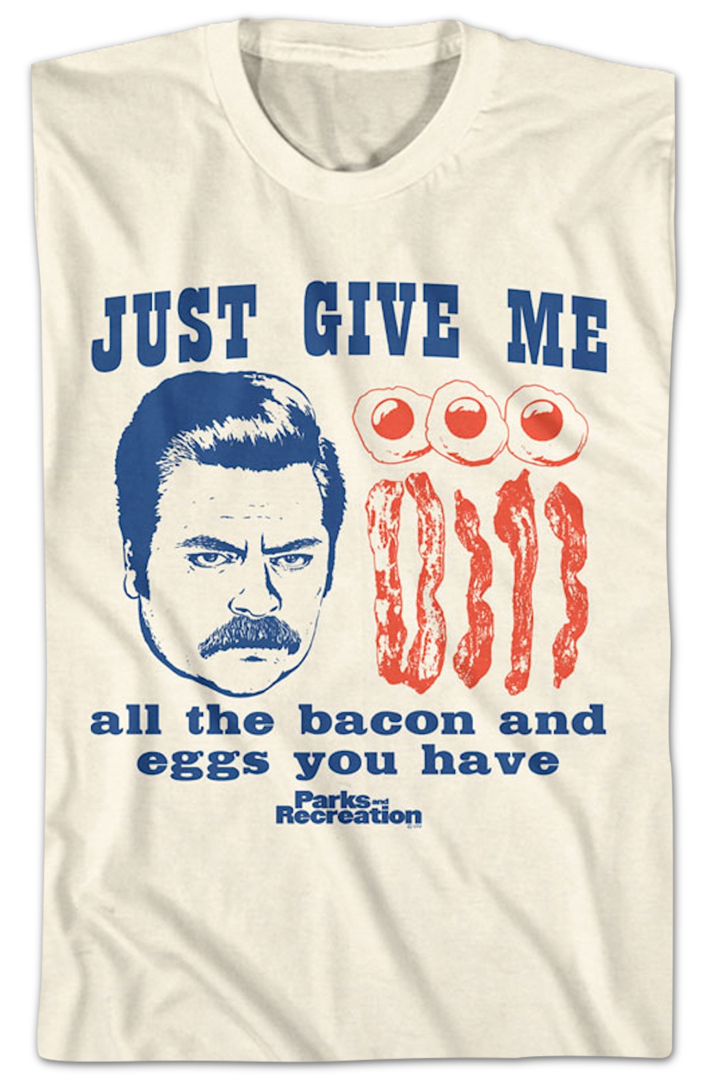Give Me All The Bacon And Eggs You Have Parks And Recreation T-Shirt Hoodie, Sweatshirt | CiraTrend.com (Image 2)