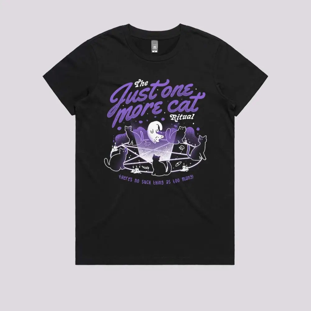 Just One More Cat Ritual T-Shirt Hoodie, Sweatshirt | CiraTrend.com (Image 3)