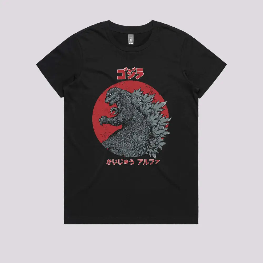 Kaiju Alpha T-Shirt Hoodie, Sweatshirt | CiraTrend.com (Image 3)