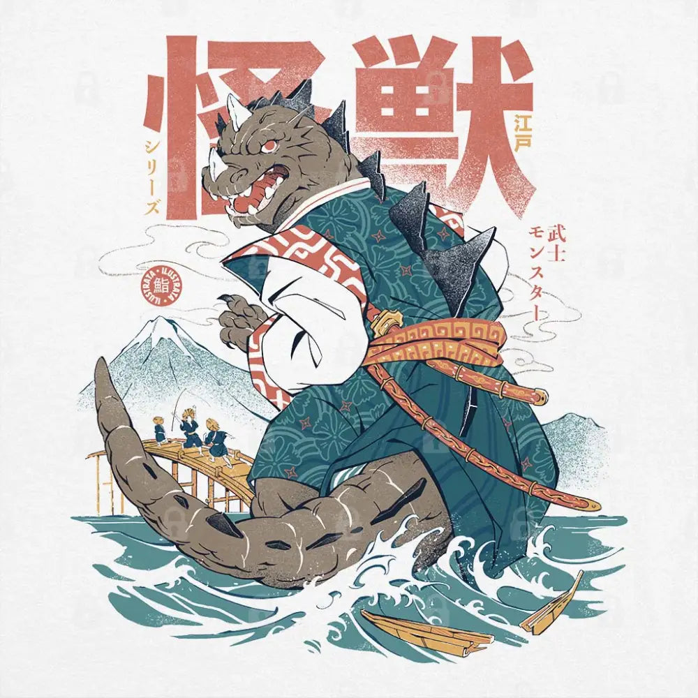 Kaiju Samurai T-Shirt Hoodie, Sweatshirt | CiraTrend.com (Image 1)