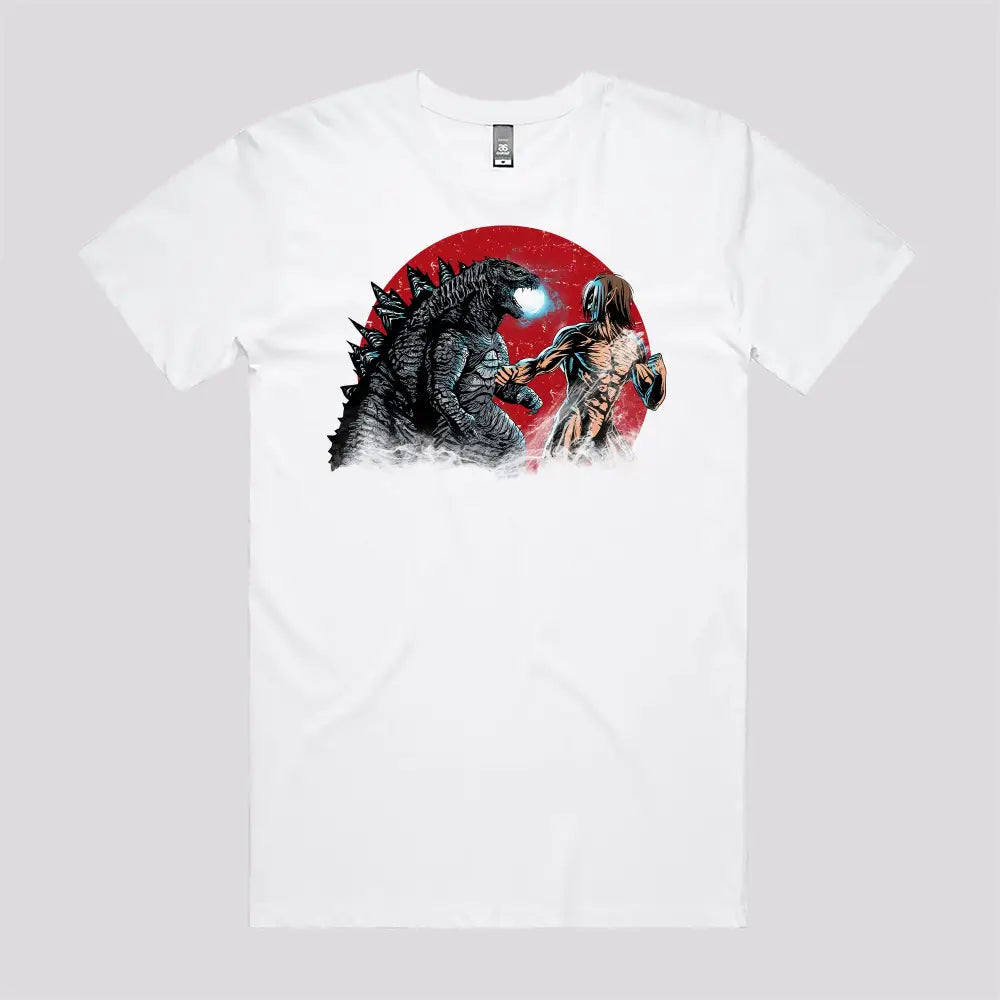 Kaiju vs Titan T-Shirt Hoodie, Sweatshirt | CiraTrend.com (Image 2)