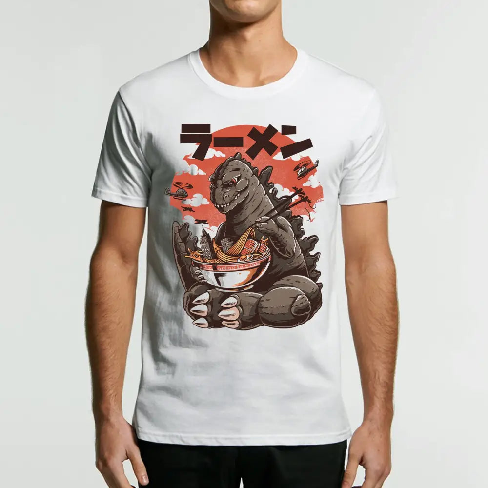 Kaiju's Ramen T-Shirt Hoodie, Sweatshirt | CiraTrend.com (Image 3)