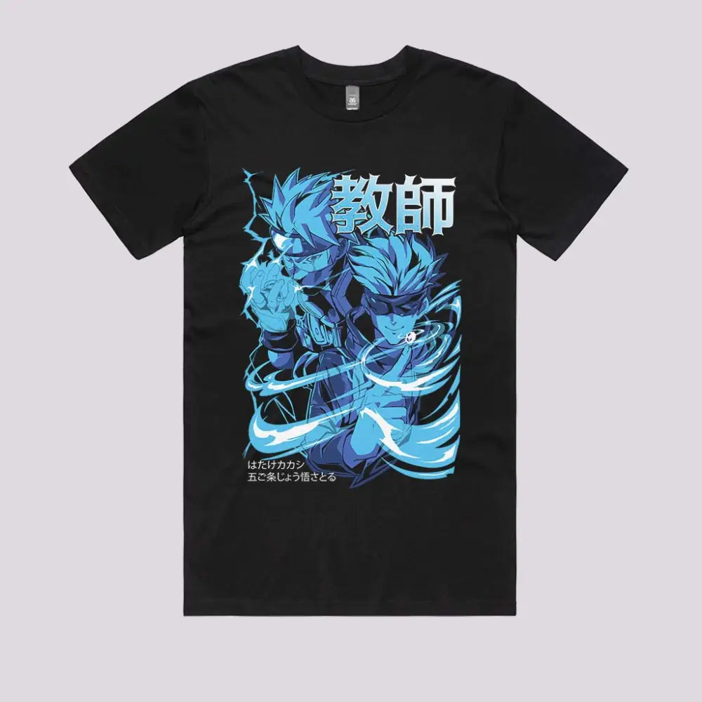 Kakashi and Gojo Sensei T-Shirt Hoodie, Sweatshirt | CiraTrend.com (Image 2)
