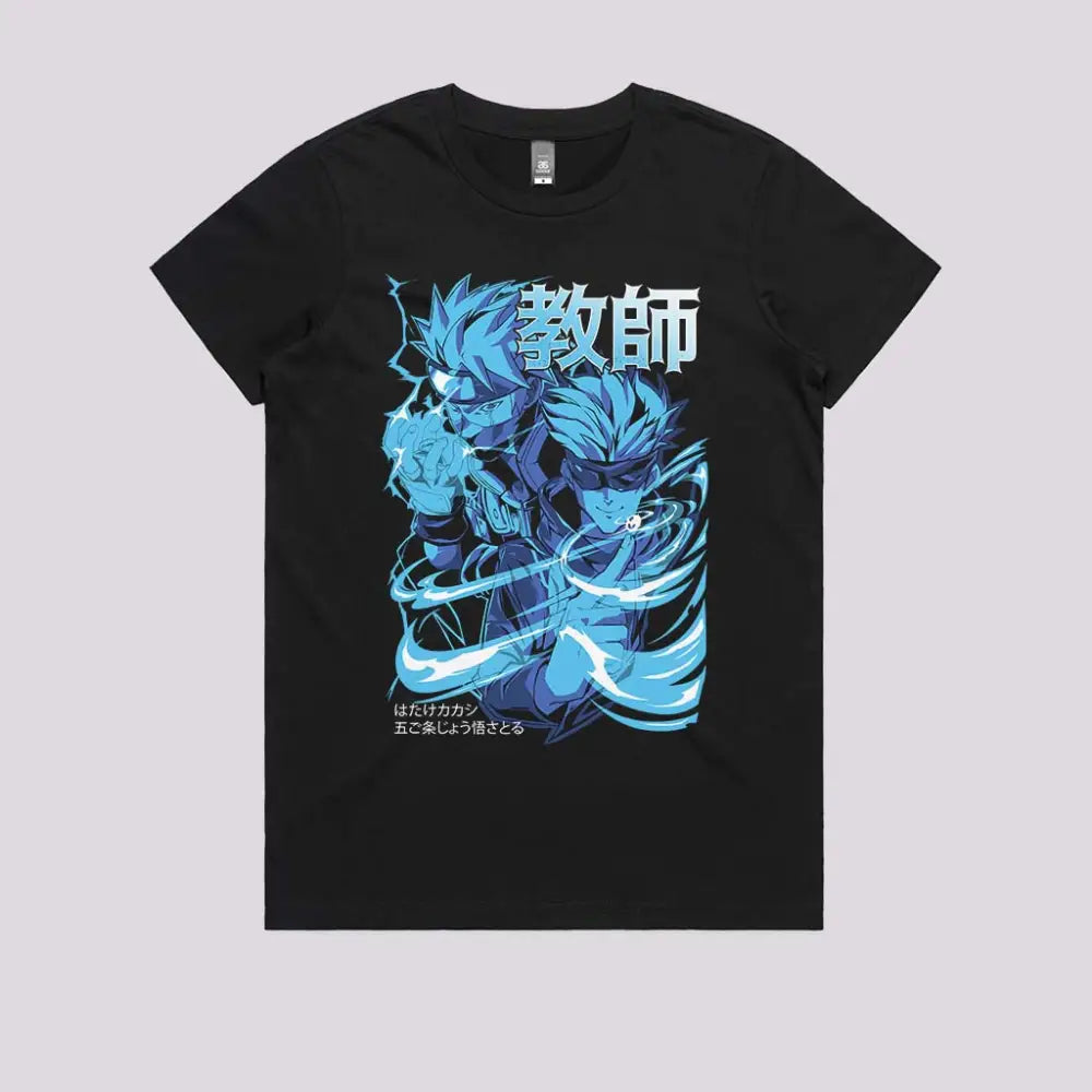 Kakashi and Gojo Sensei T-Shirt Hoodie, Sweatshirt | CiraTrend.com (Image 3)