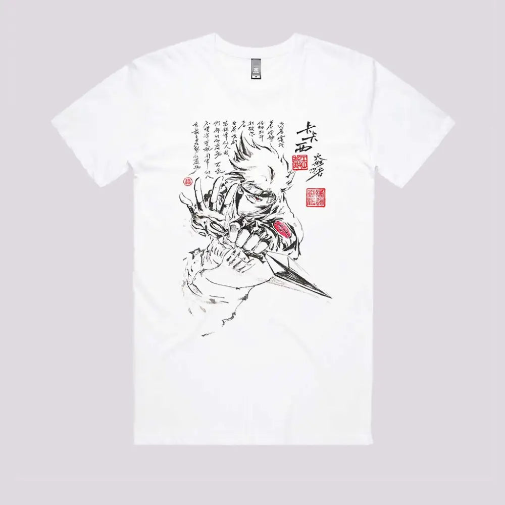 Kakashi Sumi-e T-Shirt Hoodie, Sweatshirt | CiraTrend.com (Image 2)