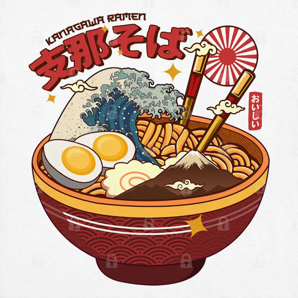 Kanagawa Ramen T-Shirt Hoodie, Sweatshirt | CiraTrend.com (Image 1)