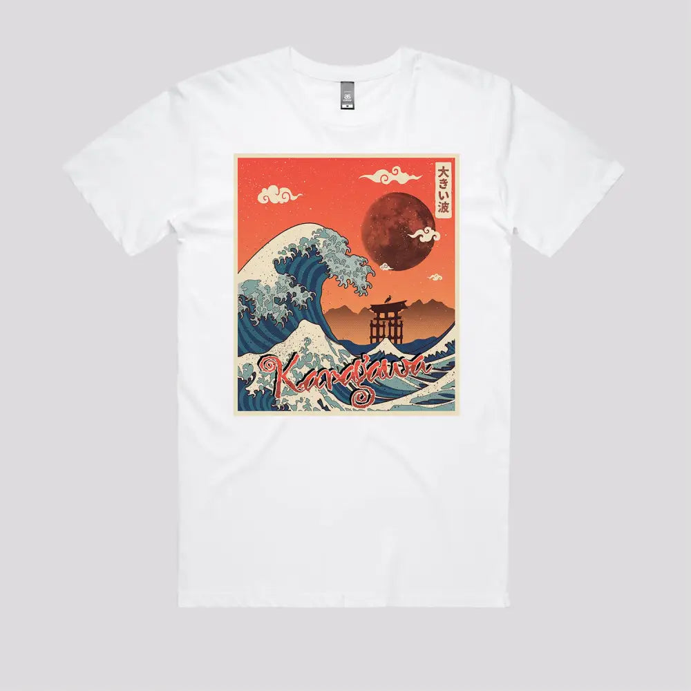 Kanagawa Wave T-Shirt Hoodie, Sweatshirt | CiraTrend.com (Image 5)