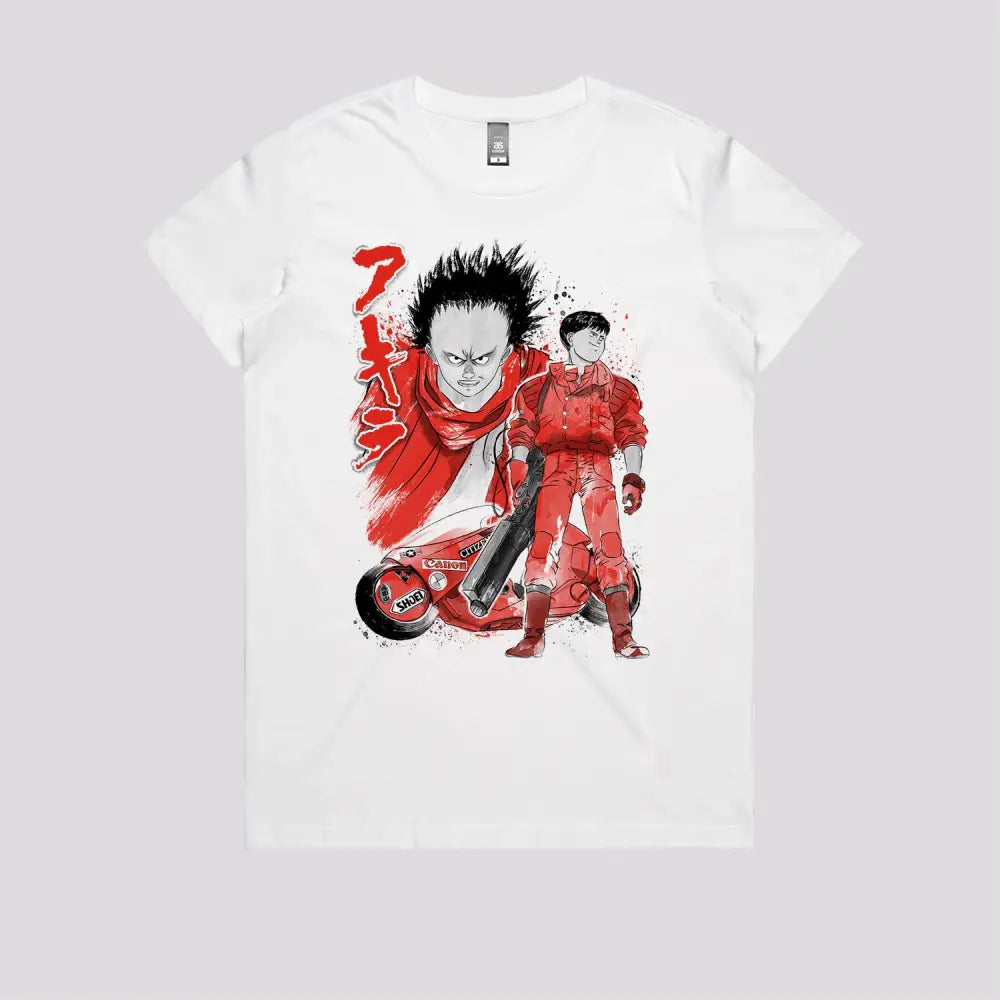 Kaneda and Tetsuo Sumi-e T-Shirt Hoodie, Sweatshirt | CiraTrend.com (Image 3)