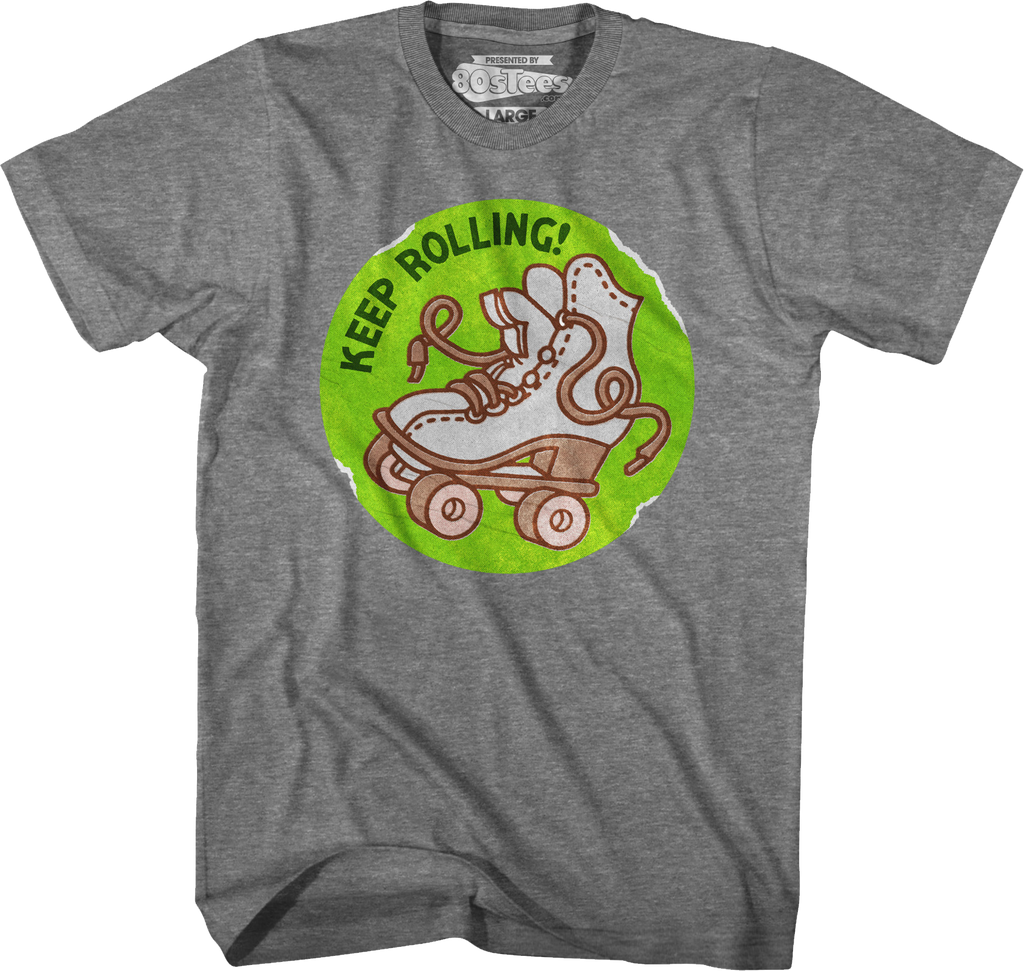 Keep Rolling Scratch & Sniff Sticker T-Shirt Hoodie, Sweatshirt | CiraTrend.com (Image 1)