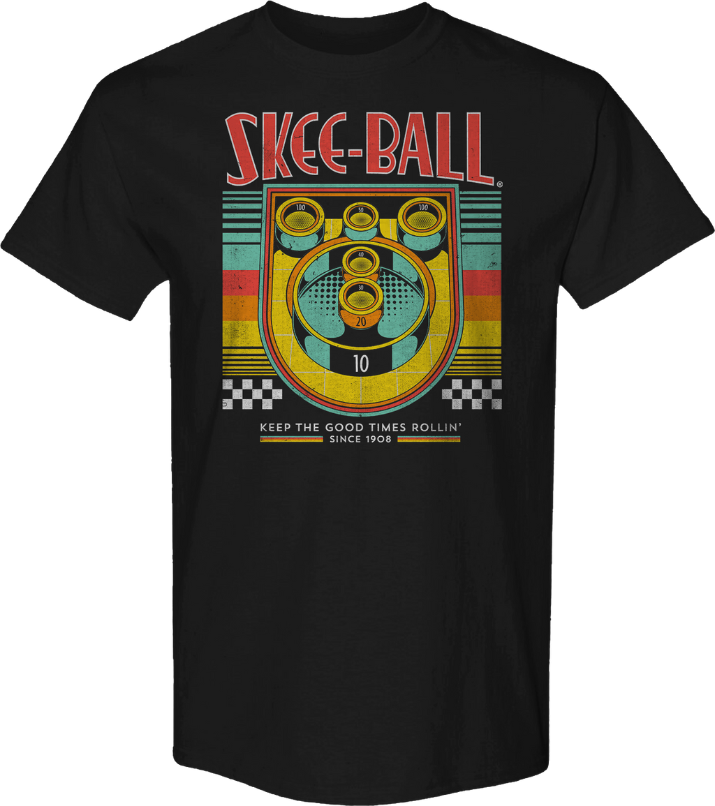 Keep The Good Times Rollin' Skee-Ball T-Shirt Hoodie, Sweatshirt | CiraTrend.com (Image 1)