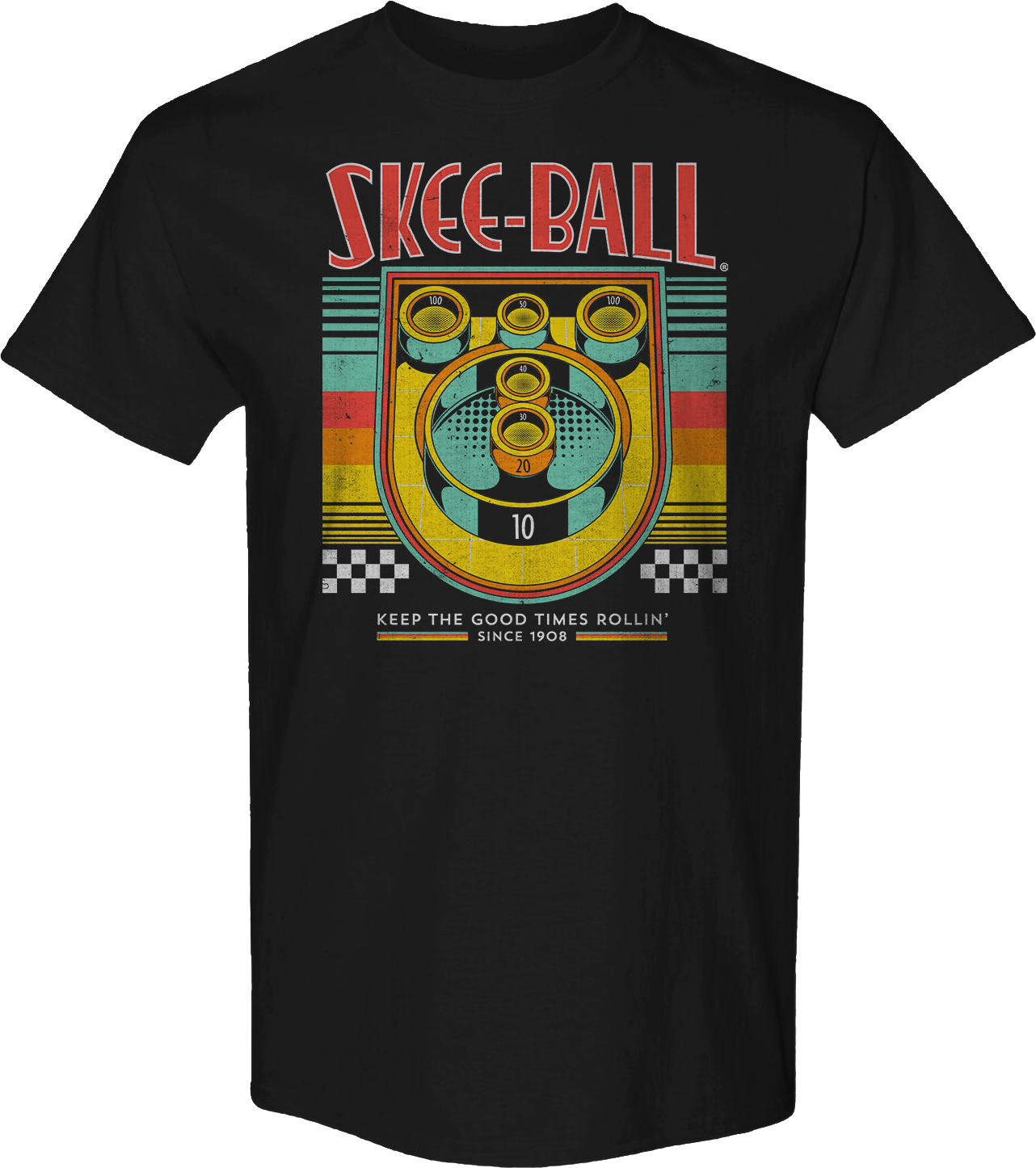 Keep The Good Times Rollin' Skee-Ball T-Shirt Hoodie, Sweatshirt | CiraTrend.com (Image 1)