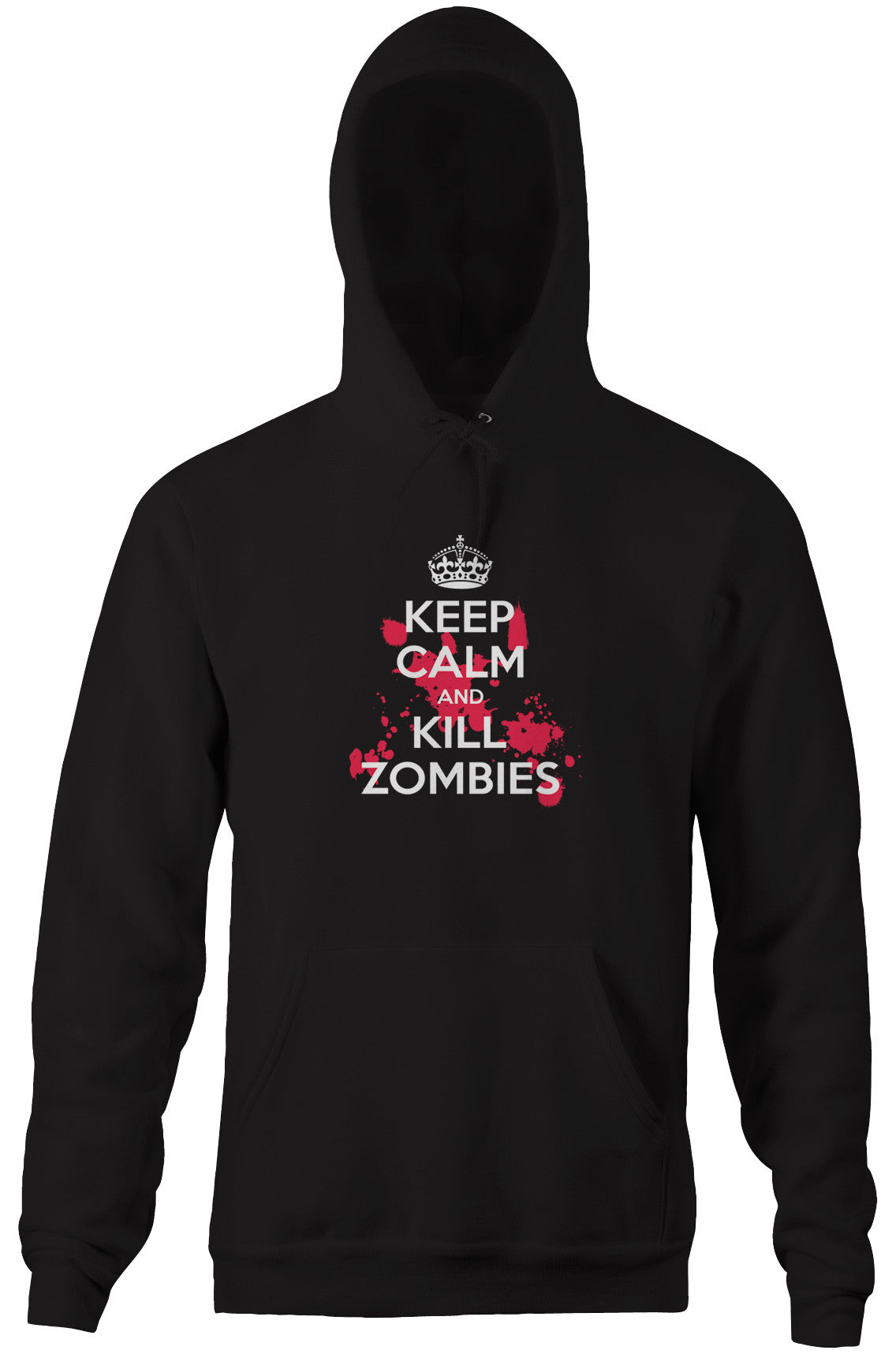 Keep Calm And Kill Zombies Hoodie T-Shirts, Sweatshirt | CiraTrend.com (Image 1)