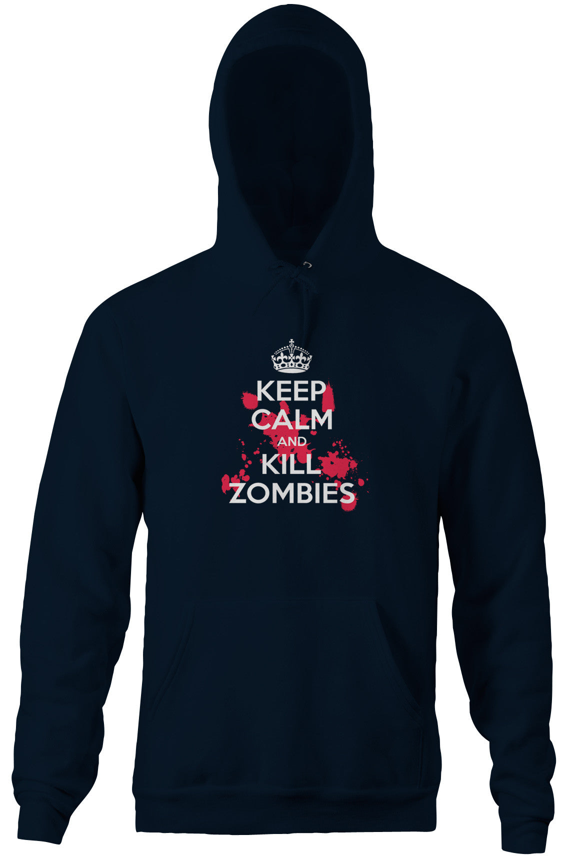 Keep Calm And Kill Zombies Hoodie T-Shirts, Sweatshirt | CiraTrend.com (Image 3)